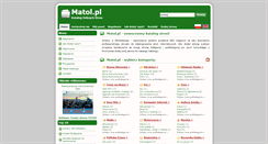 Desktop Screenshot of matol.pl