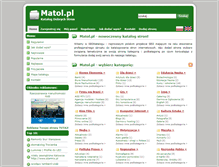 Tablet Screenshot of matol.pl
